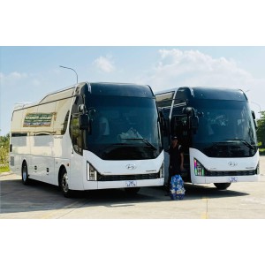 Xe khách 29 chỗ kiểu dáng Hyundai – Giá tốt, hỗ trợ trả góp, giao xe nhanh